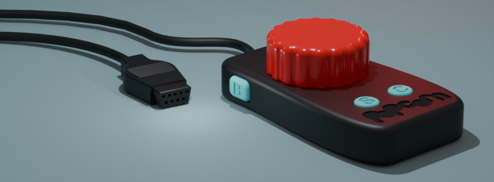 Popcorn spinner production rendering